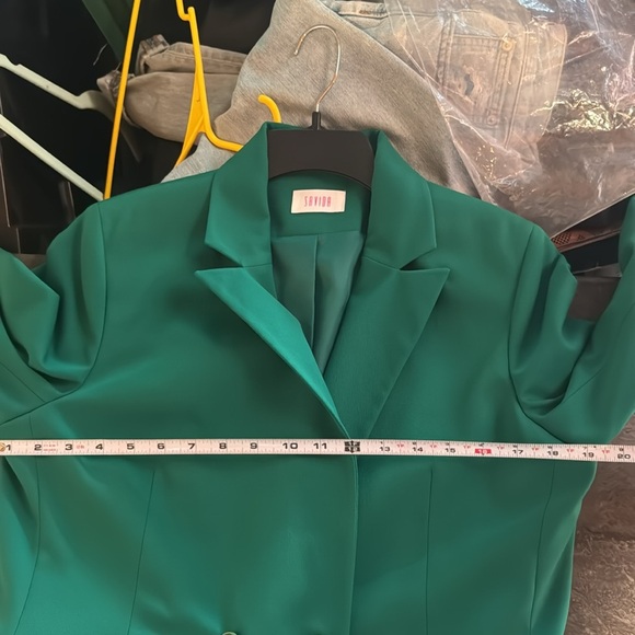 SAVIDA Green Blazer Large. - Picture 8 of 9